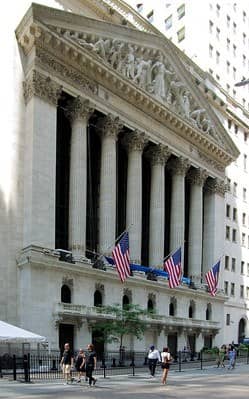 La Bourse de New York (Wall Street)