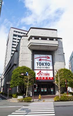 La Bourse de Tokyo