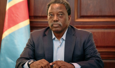 L'ex-président de la République démocratique du Congo (RDC), Joseph Kabila, assiste à une conférence de presse de présentation d'un nouveau mouvement politico-militaire baptisé Front pour la refondation de la nation (FRN), le 12 octobre 2026 à Goma, dans l'est de la RDC ( AFP / Jospin Mwisha )
