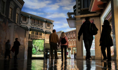 Une galerie marchande à Las Vegas