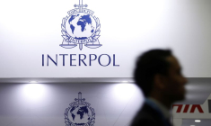 Le logo d'Interpol