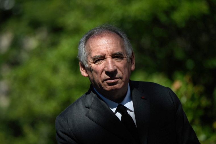 François Bayrou à Briançon, le 27 juin 2025. ( AFP / JEFF PACHOUD )