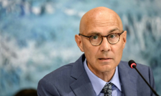 Le Haut-Commissaire des Nations unies aux droits de l'homme, Volker Türk, à l'ouverture de la 63e session du Conseil des droits de l'homme des Nations unies, à Genève, le 7 septembre 2026 ( AFP / Fabrice COFFRINI )
