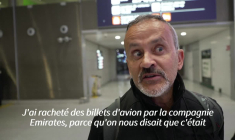 À Roissy-CDG, nouvelle arrivée de Français rapatriés depuis le Moyen-Orient en guerre