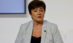 Kistalina Georgieva à Paris, le 22 juin 2023. ( POOL / LUDOVIC MARIN )