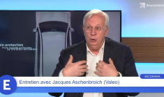 Jacques Aschenbroich (PDG de Valeo) : "C'est frustrant quand on travaille énormément et que ce n'est pas reconnu complètement par le marché !"