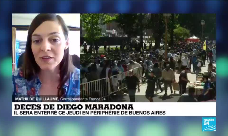 Décès de Diego Maradona : il sera enterré en périphérie de Buenos Aires