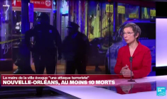 La Nouvelle-Orléans : au moins dix morts dans une attaque à la voiture-bélier