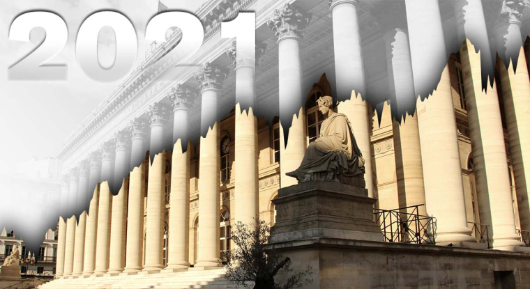 Le CAC 40 a quasi doublé, +93%, depuis l'hiver 2020. (© F. Romero/Flickr)