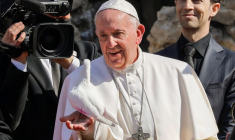 LE PAPE FRANÇOIS À MOSSOUL, ANCIEN BASTION IRAKIEN DE L'ETAT ISLAMIQUE