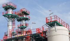 Une usine de biocarburants, dans le sud-est de l'Espagne