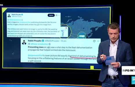 "L' abuso" : quand un journal italien veut illustrer les violences en Cisjordanie