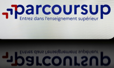 Le logo de Parcoursup, le 15 janvier 2025 ( AFP / Anna KURTH )