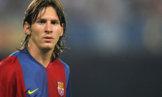 Des images inédites de Lionel Messi qui fait le show à l'âge de 9 ans