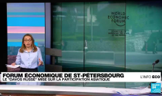 Forum économique de Saint-Pétersbourg : Le "Davos russe" mise sur la participation asiatique