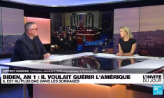 Jeffrey Hawkins, chercheur : "Joe Biden n'a pas encore réussi à rassembler les Américains"