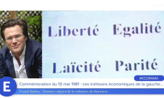 Commémoration du 10 mai 1981 : ces trahisons économiques de la gauche...