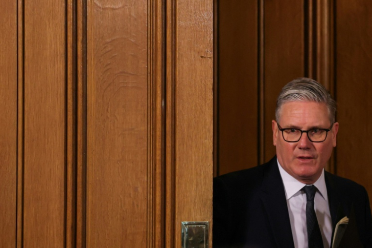 Le Premier ministre britannique Keir Starmer à Downing Street, le 5 mai 2026 à Londres ( POOL / Hannah McKay )