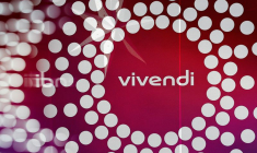 Le logo de Vivendi est visible à Paris