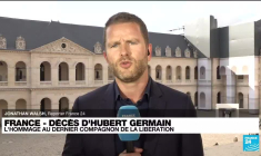 Dernier hommage à Hubert Germain, une "anthologie d'engagement"