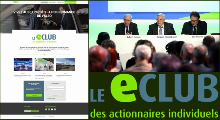 Valeo vient de lancer son club d'actionnaires. (© Valeo)