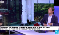 Sonde indienne Chandrayaan-3 sur la Lune : premier pays à se poser sur le pôle Sud très peu exploré
