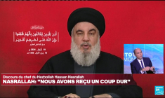 Explosions au Liban : Hassan Nasrallah parle "d'un massacre sans précédent"