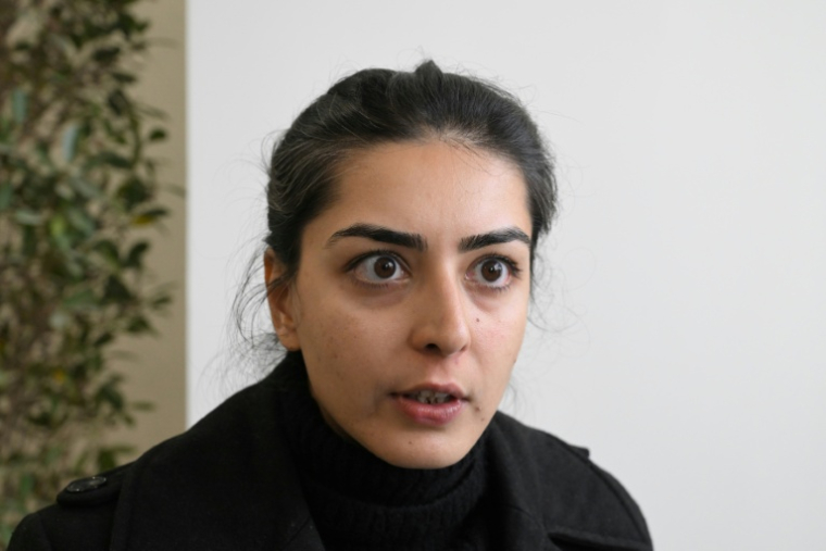 L'avocate pakistanaise Imaan Mazari à Islamabad le 20 janvier 2026 ( AFP / Aamir QURESHI )