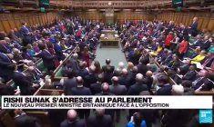 REPLAY - Rishi Sunak, nouveau Premier ministre britannique, s'adresse au Parlement