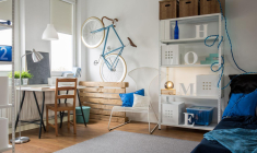 Quand on vit dans un petit espace, il faut penser à tout pour gagner de la place tout en veillant à son confort. ( crédit photo : Shutterstock )