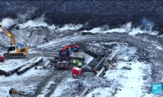 L'Islande privée d'eau chaude après une 3ème éruption en deux mois