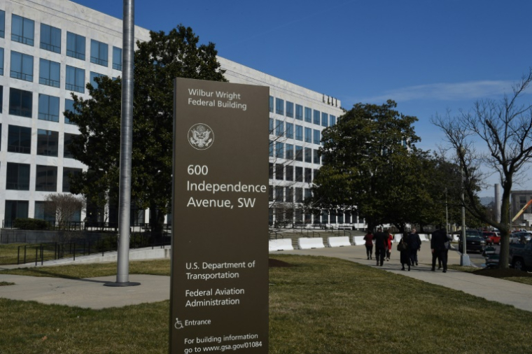 Le bâtiment du régulateur de l'aviation FAA à Washington, le 13 mars 2019 ( AFP / Eric BARADAT )