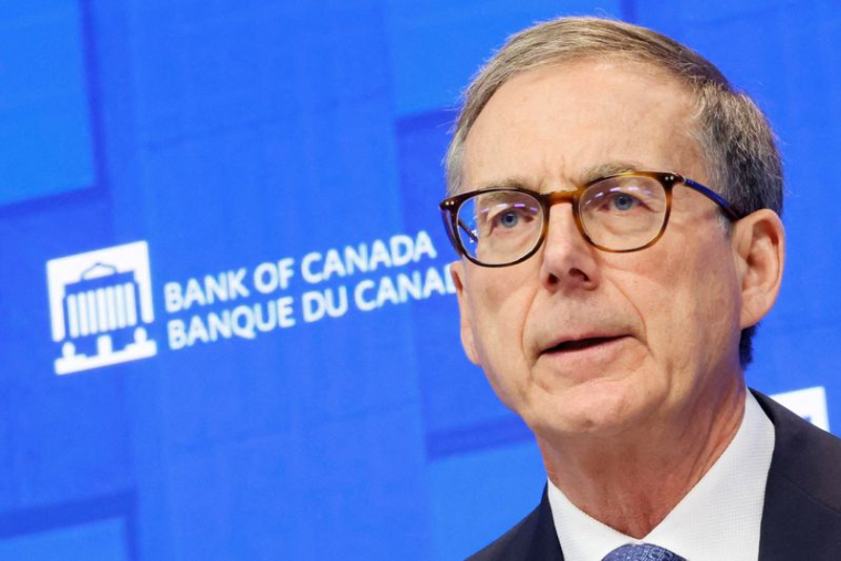 Tiff Macklem, gouverneur de la Banque du Canada, participe à une conférence de presse à Ottawa