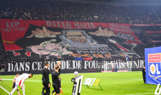 Les messages des supporters lyonnais contre le Qatar et Nasser al-Khelaïfi