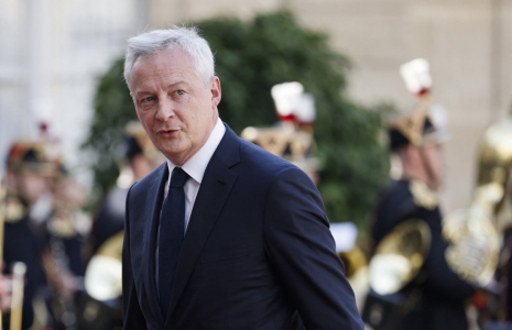 Bruno Le Maire à Paris, le 8 juin 2024. ( AFP / LUDOVIC MARIN )