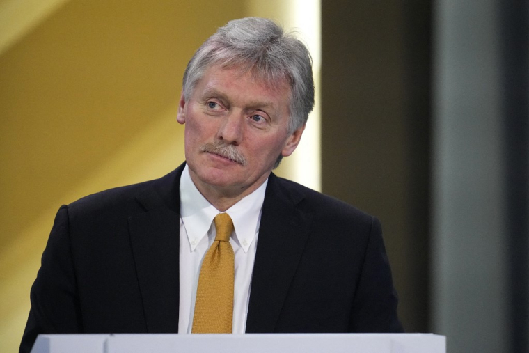 Dmitri Peskov à Moscou, en Russie, le 14 décembre 2023. ( POOL / ALEXANDER ZEMLIANICHENKO )