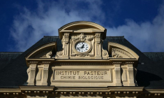 La façade de l'Institut Pasteur à Paris