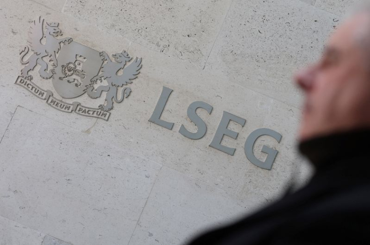 L'extérieur du siège du LSEG (London Stock Exchange Group) à Paternoster Square