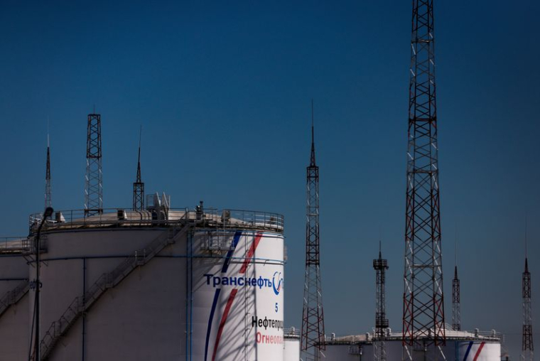 Une installation appartenant à l'opérateur d'oléoduc Transneft à Konstantinovo