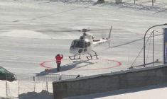 Images de l'hôtel de Trump à Davos, attendu pour le Forum économique mondial