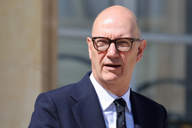 Roland Lescure à Paris, le 27 mai 2026. ( AFP / LUDOVIC MARIN )