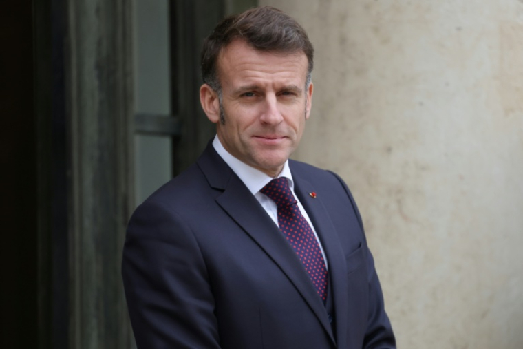 Le président de la République Emmanuel Macron le 29 janvier 2026, à l'Elysée ( AFP / Ludovic MARIN )