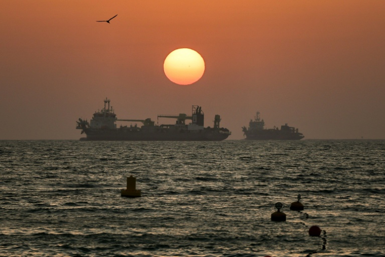 Vue sur le détroit d'Ormuz. ( AFP / FADEL SENNA )