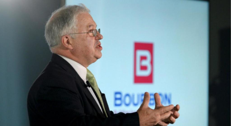 Jacques de Chateauvieux, président du conseil d'administration de Bourbon et premier actionnaire de l'entreprise. (© E. Piermont / AFP)
