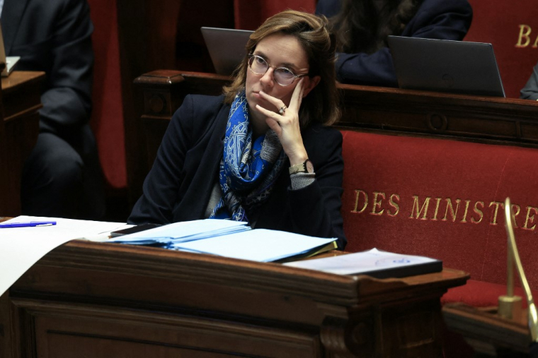 Amélie de Montchalin à Paris, le 21 novembre 2025. ( AFP / ALAIN JOCARD )