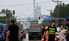 Les conséquences du typhon Doksuri à Pékin