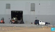 Gaza : des médecins français au chevet des gazaouis blessés sur le navire "Dixmude"