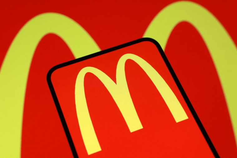 Le logo de McDonald's est visible sur cette illustration