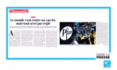 Vaccin Pfizer: "Un cadeau de Noël?"