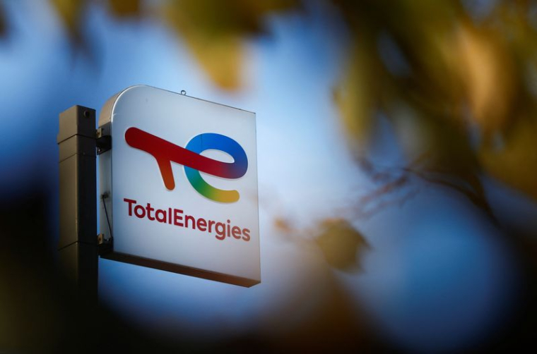 Une station TotalEnergies